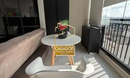 Apartamento com 1 quarto para alugar na Rua Pascal, 1649, Campo Belo, São Paulo