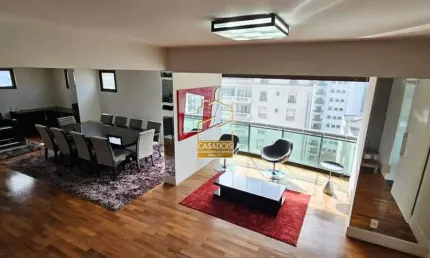 Aluguel de apartamento de 262m² au, mobiliado, dúplex e 4 vagas nos jardins