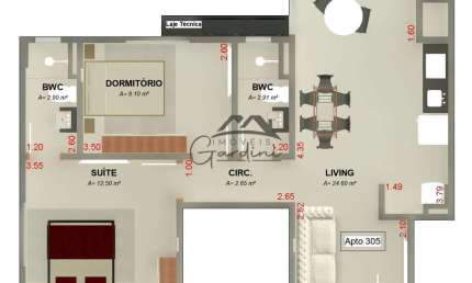 Apartamento com 1 quarto à venda na Rua Manoel Corrêa, 641, Itacolomi, Balneário Piçarras por R$ 556.817