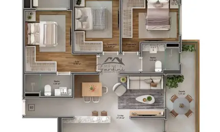 Apartamento com 3 quartos à venda na Rua Heitor Liberato, 2131, São Judas, Itajaí por R$ 854.000