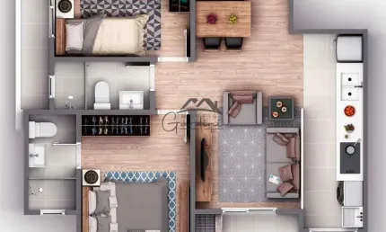 Apartamento com 2 quartos à venda na avenida josé eugênio muller, 82, vila operária, itajaí por r$ 652.300