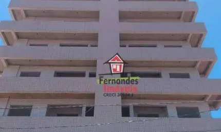 Apartamento novo fase final de acabamento com 1 dormitório à venda, 43 m² por R$ 250.000 - Mirim - Praia Grande/SP
