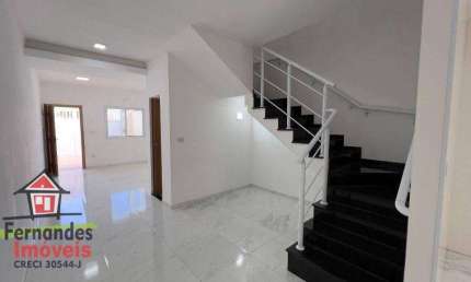 Sobrado com 2 dormitórios para alugar, 120 m² por R$ 2.900,00/mês - Jardim Imperador - Praia Grande/SP