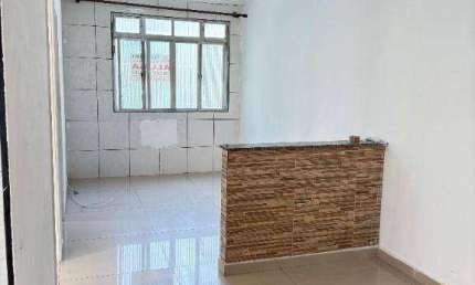 Apartamento com 2 dormitórios para alugar, 55 m² por R$ 1.600,00/mês - Canto do Forte - Praia Grande/SP