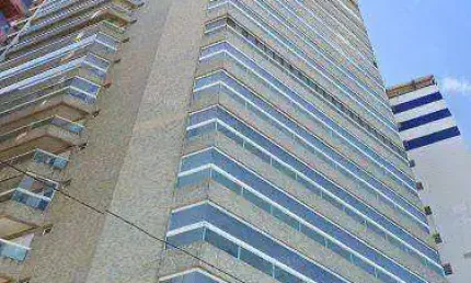 Apartamento vista lateral mar mobiliado  com 2 dormitórios à venda, 93 m² por r$ 530.000 - ocian - praia grande/sp