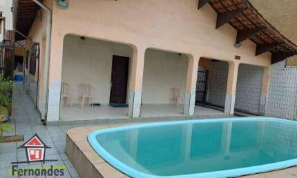 Casa isolada com piscina 4 quartos para alugar definitivo pacote em Avenida Paris, 260 m² por R$ 15.000/mês - Canto do Forte - Praia Grande/SP