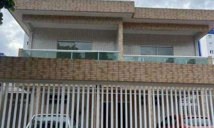 Casa nova com 2 dormitórios à venda, 88 m² por R$ 468.000 - Canto do Forte - Praia Grande/SP
