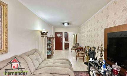 Cobertura mobiliada e decorada 3 quatos à venda, 99 m² por R$ 700.000 - Canto do Forte - Praia Grande/SP