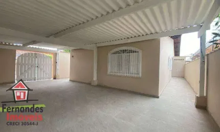 Casa isolada reformada com 3 dormitórios à venda, 78 m² por r$ 725.000  aviação  praia grande sp