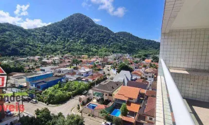 Apartamento pronto, parcelamento direto com 1suíte mais lavabo à venda, 59 m² por r$ 529.000  canto do forte  praia grande sp