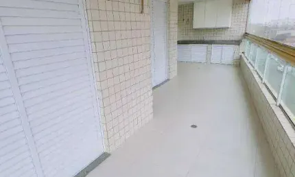 Apartamento planejado com 3 quartos sendo 2 suítes à venda, 132 m² por r$ 700.000  aviação  praia grande sp