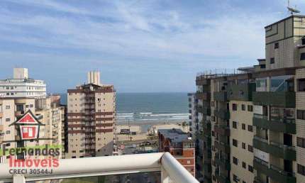 Apartamento novo com 3 dormitórios sendo 2 suítes à venda  124 m² por R$ 790.000  Tupi  Praia Grande SP