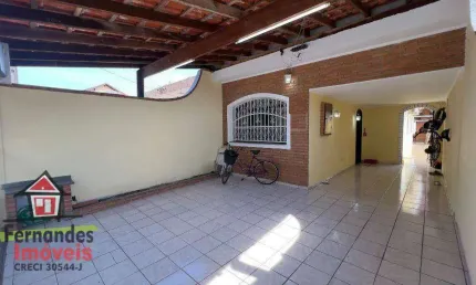 Casa térrea individual com 2 dormitórios à venda, 98 m² por r$ 620.000  canto do forte   praia grande sp
