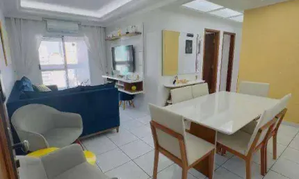 Apartamento porteira fechada com 3 dormitórios 500 metros do mar à venda 78 m² por r$ 750.000  canto do forte  praia grande sp