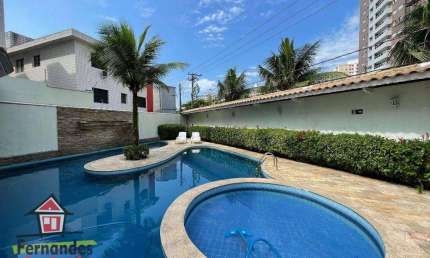 Sobrado triplex em condomínio com piscina 3 dormitórios para alugar definitivo pacote 132 m² por R$ 6.000 mês  Canto do Forte  Praia Grande SP