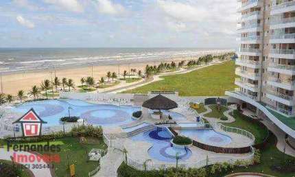 Apartamento frente mar com lazer completo 2 dormitórios para alugar definitivo pacote  70 m² por R$ 4.000 mês  Mirim  Praia Grande SP