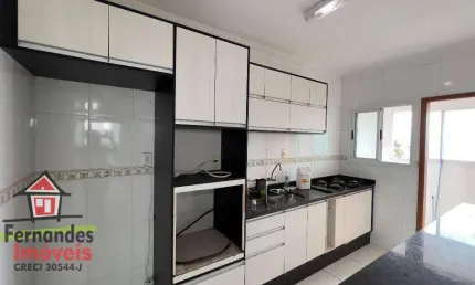 Apartamento 2 dormitórios 300 metros da praia para alugar definitivo pacote 79 m² por 3.000 Aviação Praia Grande SP.