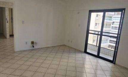 Apartamento vazio 350 metros da praia com 1 dormitório para alugar, 60 m² por R$ 2.400 mês  Canto do Forte  Praia Grande SP