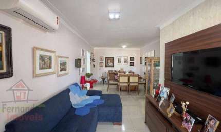 Apartamento alto padrão semi-mobiliado com 2 suítes mais dependência  para alugar definitivo  104 m² por R$ 5.000 mês  Boqueirão  Praia Grande SP