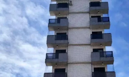 Apartamento  1 dormitório com elevador  à venda, 44 m² por R$ 299.000  Canto do Forte  Praia Grande SP