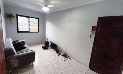 Apartamento com 1 dormitório para alugar, 49 m² por R$ 1.800,00/mês - Canto do Forte - Praia Grande/SP