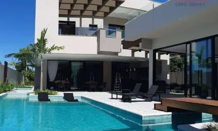 Casa  nova à venda  7suítes , 659 m² por R$ 8.500.000 - Bertioga - Riviera de São Lourenço/SP