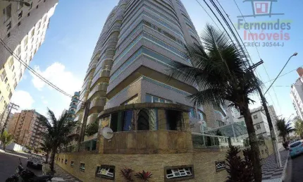 Apartamento alto padrão com 3 suítes  à venda, 140 m² por R$ 659.000 - Tupi - Praia Grande/SP