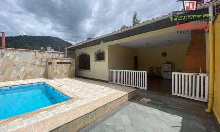 Sobrado isolado mobiliado  com edícula 4 dormitórios à venda, 300 m² por R$ 900.000  Solemar  Praia Grande SP