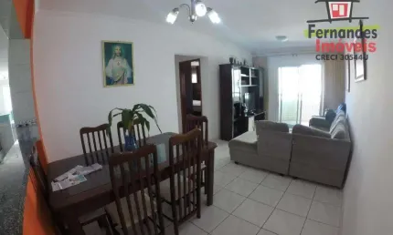 Apartamento com 2 dormitórios para alugar, 71 m² por r$ 2.800,00/mês - tupi - praia grande/sp