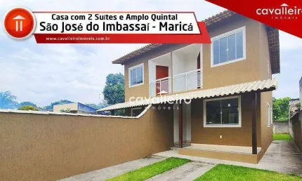 Casa com 2 quartos à venda na Rua João da Cunha Abreu, 20, São José do Imbassaí, Maricá