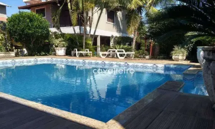 Casa com 5 dormitórios à venda, 450 m² - Cordeirinho (Ponta Negra) - Maricá/RJ