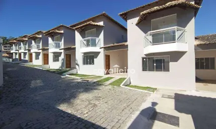 R$540.000 - Condomínio no Bairro do Flamengo, Na Roberto Silveira - Colado ao Centro - Casas 3 Quartos (1 suíte)