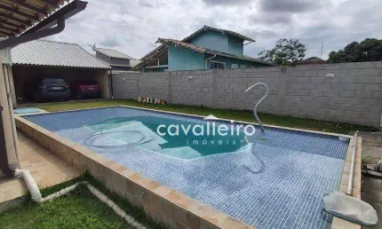 Casa com 3 dormitórios, 201 m² de construção - Cajueiros (Itaipuaçu) - Maricá/RJ