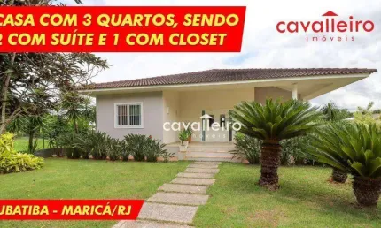 Casa com 3 dormitórios à venda, 280 m² - Ubatiba - Maricá/RJ