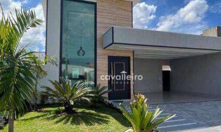 Residência com alto padrão em Condomínio as margens da RJ106 em Maricá!