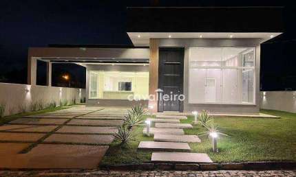 Casa em condomínio fechado com 3 quartos à venda na Rodovia Vereador Oldemar Guedes Figueiredo, 279, Ubatiba, Maricá