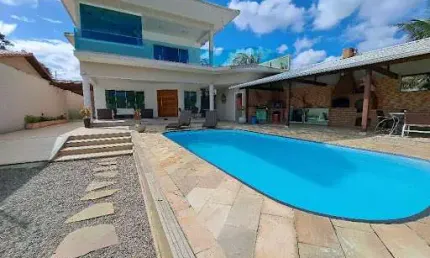 Casa com 5 suítes sendo 1 com hidromassagens para 7 pessoas  à venda, 282 m² - Itapeba - Maricá/RJ