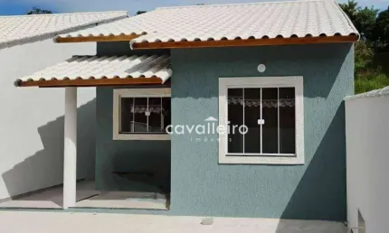 Casa com 2 dormitórios à venda, 62 m² por R$ 300.000,00 - Bambuí - Maricá/RJ