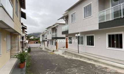 Casas com 2 Quartos em Pequeno Condomínio, 62 m² por R$ 299.000 - Inoã - Maricá/RJ