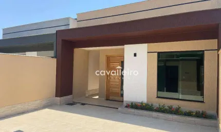 QUATRO QUARTOS EM  ITAIPUAÇU, ÁREA GOURMET, 120 m² por R$ 695.000 - Jardim Atlântico Central  - Maricá/RJ