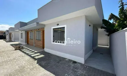 Casa com 2 dormitórios à venda, 70 m² por r$ 320.000,00 - jardim atlântico central (itaipuaçu) - maricá/rj