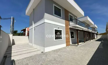 Casas duplex  com 2 dormitórios à venda - Jardim Atlântico Leste (Itaipuaçu) - Maricá/RJ