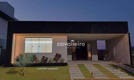 Casa Condomínio Alphaville 2, com 3 dormitórios, 2 Suítes,  198 m² por R$ 1.500.000 - Maricá/RJ