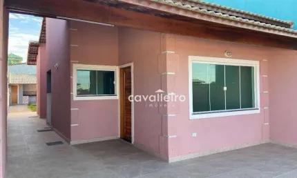 Casa com 2 Quartos, 1 Suíte, Área Gourmet, Churrasqueira,  à venda, 96 m² por R$ 550.000 - Jardim Atlântico Leste (Itaipuaçu) - Maricá/RJ