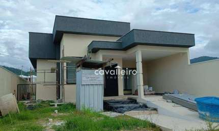 Casa com 3 Quartos, Sendo 1 Suíte, Em Condomínio Fechado à venda, 110 m² por R$ 600.000,00 - Ubatiba - Maricá/RJ