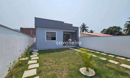 Casa com 3 quartos, próximo da Lagoa das Amendoeiras à venda, 90 m² por R$ 420.000 - São José  do Imbassaí - Maricá/RJ
