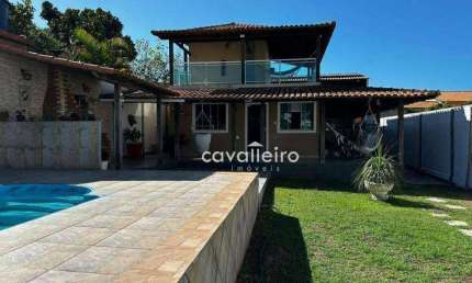 Casa com 4 dormitórios à venda, 174 m² por R$ 690.000,00 - Jardim Atlântico Leste (Itaipuaçu) - Maricá/RJ