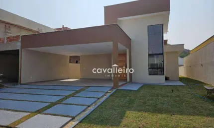 Casa Condomínio Pedra de Inoã, com 3 dormitórios à venda, 115 m² por R$ 890.000 - Cajueiros (Itaipuaçu) - Maricá/RJ