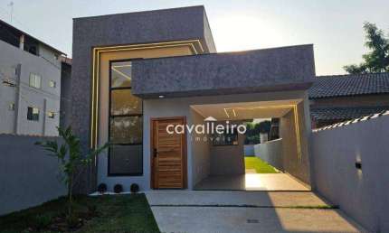 Casa com 2 Quartos, Sendo 1 Suíte, à venda, 81 m² por R$ 440.000 - Maricá/RJ