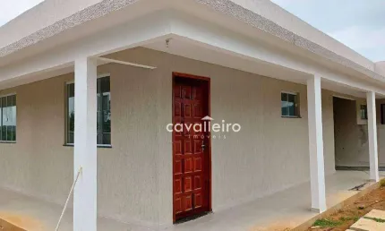 Casa com 2 quartos, sendo 1 suíte, com 75 m²,  à venda por r$ 310.000  - são josé do imbassaí - maricá/rj